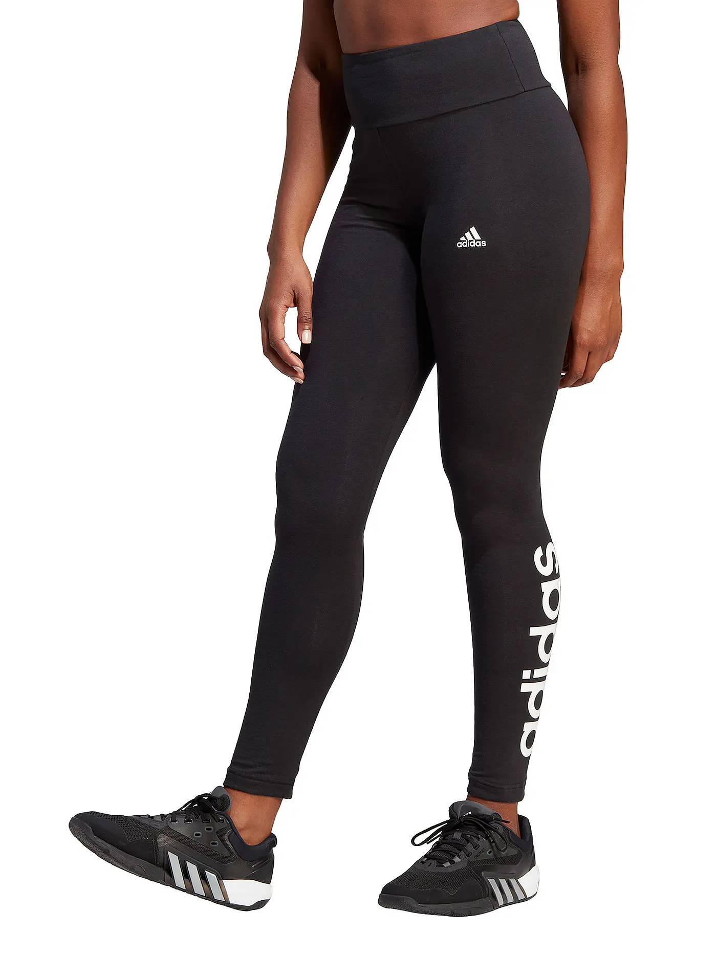 ADIDAS | Damen Tight Essentials High-Waisted Logo | 